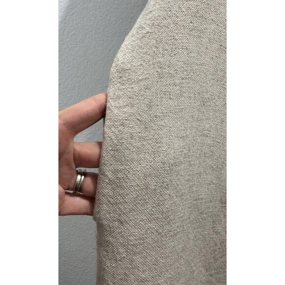 Miou Muse Women’s Size Small Button Front Tunic Top Linen Blend Minimalist Boho - Picture 4 of 9